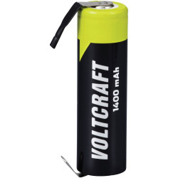 VOLTCRAFT A ULF Non-standard battery rechargeable AA U solder tab