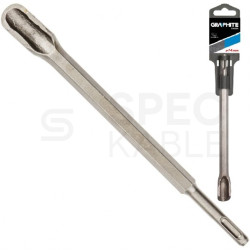 Dłuto SDS-Plus do betonu 22x250mm Typ U z uchwytem SDS+ GRAPHITE 57H560 do betonu, kamienia, cegły itp.