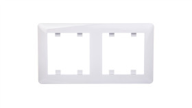 Lumina Soul Ramka Podwójna Pionowa Biała Wl5120