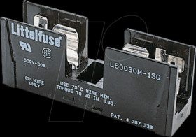L60030M1SQ Open Fuse holder ø10x38mm