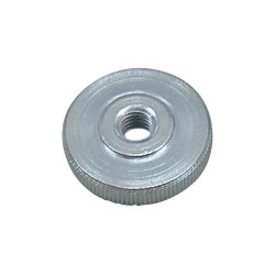 Toolcraft DIN 467 - 5 ZN Knurled Nuts DIN 467 Grade 5 Galvanized Steel M5 Pk 10