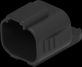 Dust cap, 4 pole, for plug, 1011-346-0405