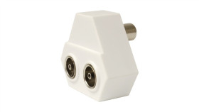 Rozdzielacz Sygnału Tv Splitter 1X Iec / 2X Iec Ur01