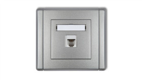 Flexi Gniazdo Telefoniczne Pojedyncze 1Xrj11, 4-Stykowe, Beznarzędziowe...