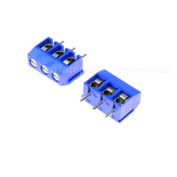 Złącze zaciskowe do druku potrójne 5.0mm