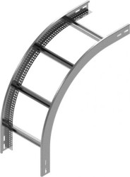 Łuk pionowy zewnętrzny drabiny LPDZC100H60N