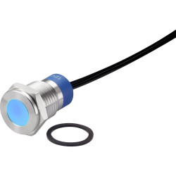 TRU COMPONENTS TC-7495216 LED bulb Blue 12V DC/AC Indicator Light Industrial