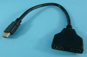 ROZG.SPLITER HDMI 1-&gt;2 30cm