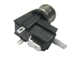 Nasadka przełącznika Chwilowy SPST średnica wycięcia 19.1mm, montaż panelowy RS PRO