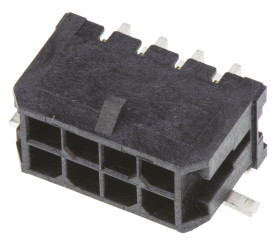 Wtyk PCB 8-pinowe raster: 3.0mm 2-rzędowe Molex Montaż powierzchniowy 5.0A 250.0 V.
