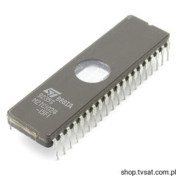 M27C1024-15F1 1Mbit UV EPROM DIP40CW STM USED