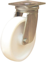 Koło samonastawne średnica kabla 200mm Płyta Guitel Hervieu 1000kg wysokość całkowita 250mm