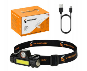 Latarka czołowa LED z magnesem Vergionic CB-60020