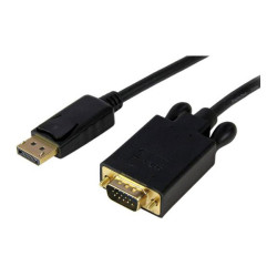 StarTech.com DP2VGAMM6B DisplayPort To VGA - 6ft - Active - Black