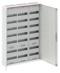 Rozdzielnica modułowa natynkowa hermetyczna stalowa ComfortLineCA 7x36 252M IP44 125A II klasa drzwi pełne N+PE Quick CA37V 2CPX