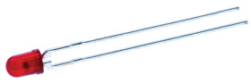LED, THT, czerwona, 2-Pin, 2,5 V, 40°, Kingbright