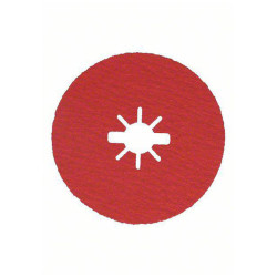 Bosch 2608619186 X-LOCK Fiber Disc 125mm Self-Sharpening for Metal/Inox