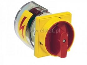 Wyłącznik 16A, 4tory 4 war ( 0-1 ) ( 64x64mm )