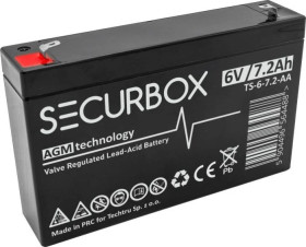 Akumulator VRLA AGM 6V 7,2Ah (żywotność 3-5lat) TS-6-7.2-AA