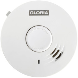 Gloria 002518.0015 R-10 Smoke Detector 10-Year Battery &#xD8;104x40mm