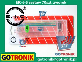 EIC-J-S zestaw 70 sztuk przewodów połączeniowych