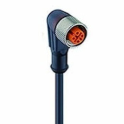 Kabel konfekcjonowany sensor/aktuator jenostronie zakończone M12 żeńskie kątowy 4-pinowy z kablem 20m RKWT 4-225/20 M