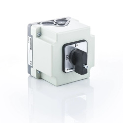 Łącznik krzywkowy 0-1 3P 32A IP65 w obudowie ML032.3-RG/OB