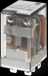 Relay, 2 Form C (NO/NC), 24 V (DC), 600 Ω, 12 A, 400 V (AC), monostable, 56.32.9.024.0000