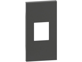LIVING NOW Plakietka SC/APC - 2 moduły - czarna KG13M2 LEGRAND