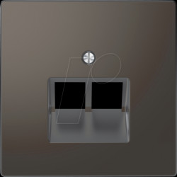 MEG4522-6034 Central plate for universal connection unit (UAE) inserts, 2 gan