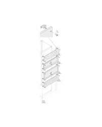 Panel Panel 1STQ007723A0000 Arkusz blachy trawionej Główne tablice rozdzielcze