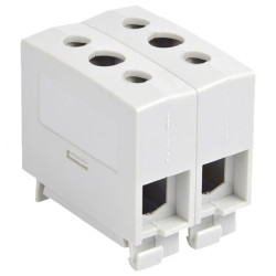 Złączka kablowa podwójna szara KC 2x35