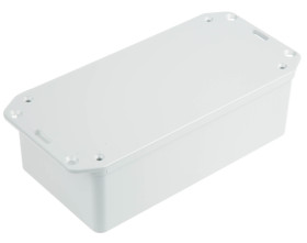 Obudowa ABS szerokość zew. 80 mm długość zew. 170 mm wys. zew. 50 mm CAMDENBOSS IP65 Szary