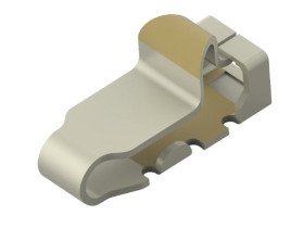 Gniazdo uziemiające, seria: 1565158, materiał: Stop miedzi, mocowanie: Przypinany, 1.5 x 3.1 x 1.1mm, 1A