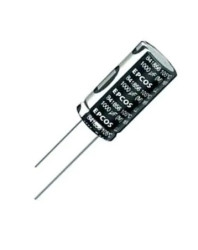 Kondensator 220μF 50V dc Radialny, Otwór przelotowy EPCOS roztaw: 5mm 10 (Dia.) x 16mm
