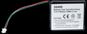 GPS navigation battery for TomTom Easy, 770 mAh