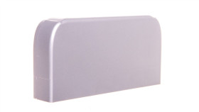 Zaślepka 105X 65X Srebro Dlp 50X105 Alu 011158