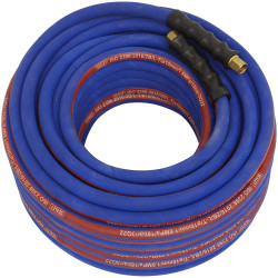 Sealey AH30R/38 Extra-Heavy-Duty Air Hose with 1/4&quot;BSP Unions 30m x 10mm
