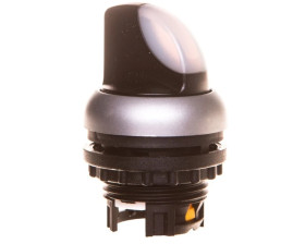 Napęd przełącznika 2 położeniowy biały z podświetleniem z samopowrotem M22-WLK-W 216812