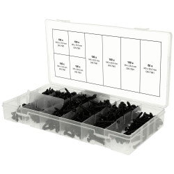 KS Tools 970.0800 Assortment Raised Head Sheet Metal Screws, M2.5-M3, 750 Pcs