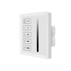 Panel LED naścienny Skydance - Mono - 4 strefy - DALI Bus/24V - TL4-1D(W)