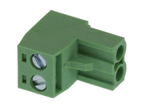 5.08MM EURO PLUG RA GRN 2CKT