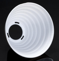 Reflektor LED 119.5 (Dia.) x 74.5mm, D 119.5mm, do użytku z Diody LED serii LUXEON CoB 1204, diody LED serii LUXEON CoB