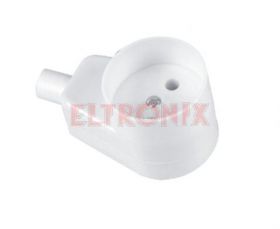 NASADKA SIECIOWA GN160 KĄTOWA BIAŁA 16A/250V