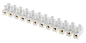 16mm² Złącze wtykowe do druku Biały 12-żyłowe, Wkręcane, 400 V