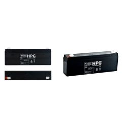 AKUMULATOR ŻELOWY 12V 2.2Ah 178x34x60