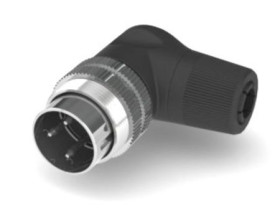 Złącze DIN 3 -pinowe Męski Montaż na kablu M16 100 V