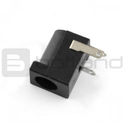 Gniazdo DC 5.5 x 2.1 mm do druku - poziome