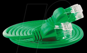 PKW-LIGHT-K6 0.15 GN Cat.6 SLIM light cable, U/UTP, 0,15 m, green