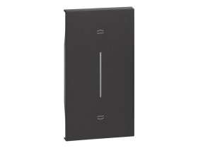 LIVING NOW Klawisz do przycisku rolet k4037/k4027 - 2 moduły - czarny KG05M2 LEGRAND